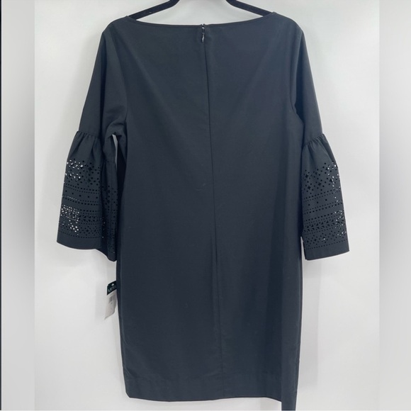 LAUREN RALPH LAUREN Womens Laser fit Bell Sleeves Cocktail Dress Size 10 Nwt - Picture 9 of 9